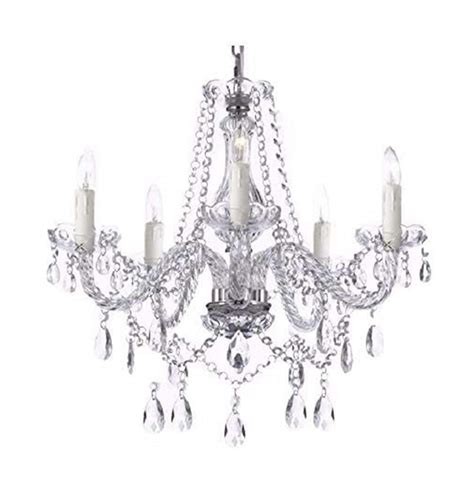 Saint Mossi Modern Contemporary Elegant K9 Crystal Glass Chandelier