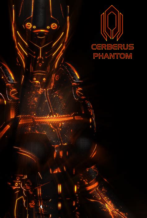 Cerberus Phantom Neon Poster By Redliner91 On Deviantart