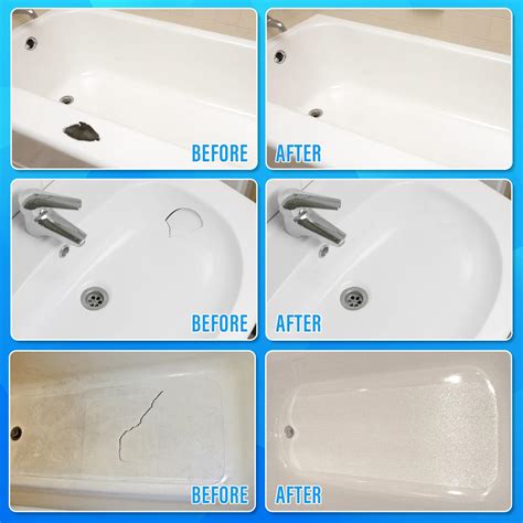 Snapklik Tub Repair Kit White Cracked Tub And Bathtub Repair Kit