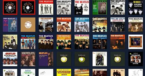 The Beatles Illustrated UK Discography: The Beatles US Singles Chart ...