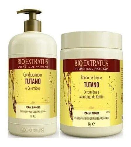 Kit Condicionador Banho De Creme Tutano Kg Bio Extraus Bio Extratus