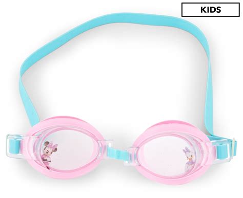 Minnie Mouse Kids Swim Goggles Pinkteal Au