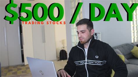 How To Make 500 A Day Trading Stocks The Stock Market Youtube