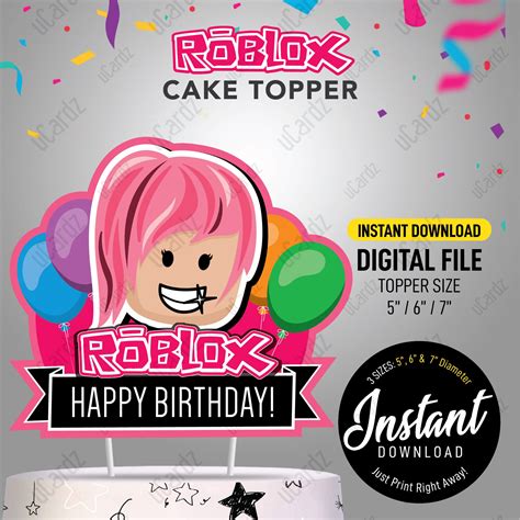 Roblox Cake Topper Printable Here You Have Some Free Printable Cake Porn Sex Picture