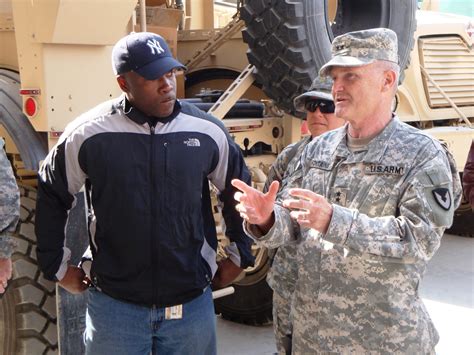 Maj Gen Fontaine Visits Afghanistan Article The United States Army