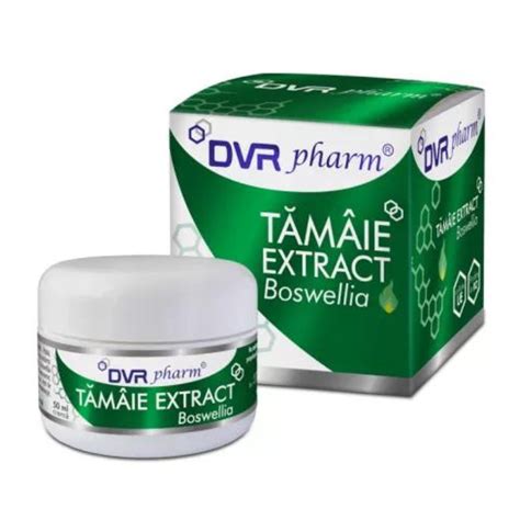 Crema Cu Extract De Tamaie Boswellia Ml Dvr Pharma Bebe Tei