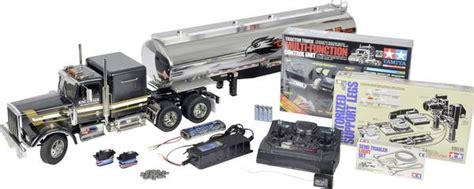 Camion Rc électrique Tamiya King Hauler Black Edition 56336 Set