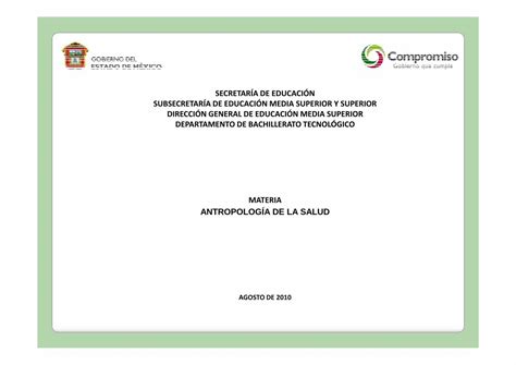 PDF ANTROPOLOG A DE LA SALUD Cbt2chimalhuacan Edu