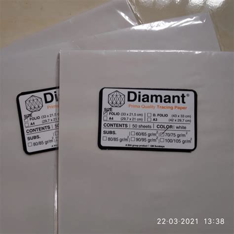 Jual Kertas Kalkir Diamant Tracing Paper Jiplak Kab Kulon Progo