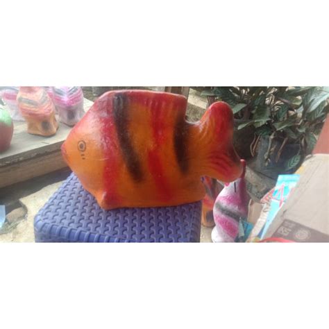 Jual Celengan Tanah Liat Bentuk Ikan Shopee Indonesia