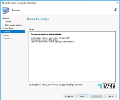 SCCM 2207 Upgrade Step By Step Guide New Features HTMD Blog