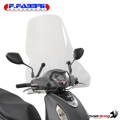 Parabrezza Trasparente Fabbri Scooter Per Sym Symphony