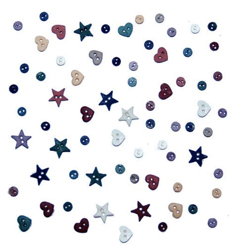 179 Country Shapes Shapes Buttons Sewing