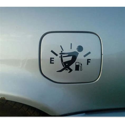 Funny Car Sticker Fuel Tank StickerS Decal FOR hrv c4 citroen fiat ford ...