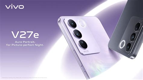 The Vivo V27e Aura Portrait Smartphone Launches In Malaysia Next Week