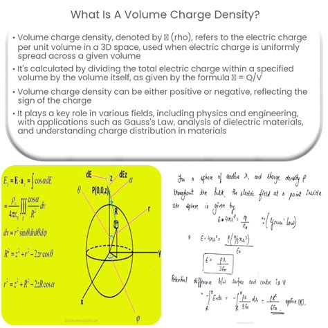 Energy Density In An Electric Field Example Of Calculation