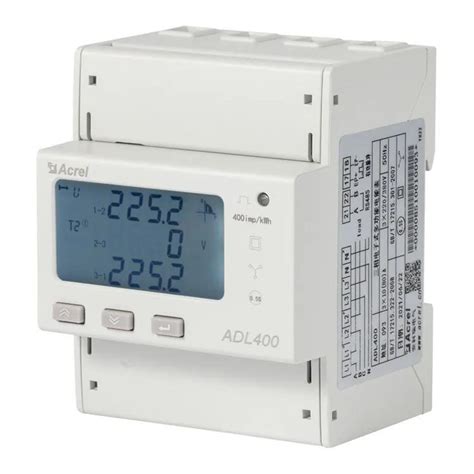 Acrel Adl400 C MID Approved Smart Kwh Energy Meter Power Meter DIN Rail