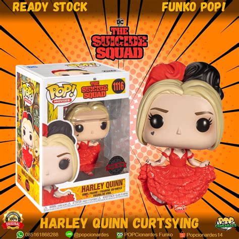 Jual Funko Pop The Suicide Squad 2021 Harley Quinn Curtsying 1116 Shopee Indonesia