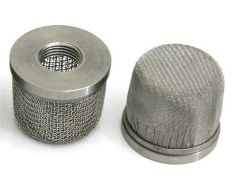 Suction Filters With Stainless Steel Fitting Various Mesh Sm Pesaro