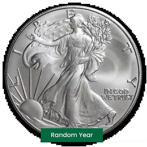 Buy 1 oz American Silver Eagle Coin BU | Bullion.com | Bullion.com