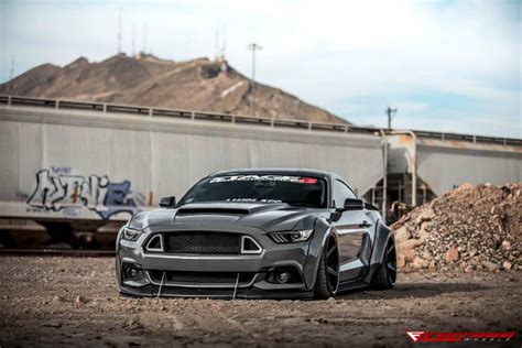 2016 Widebody Ford Mustang GT On Ferrada FR3 Rims