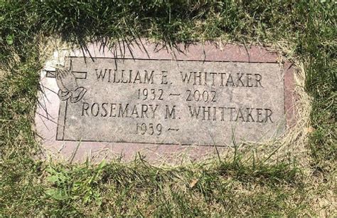 William Earl Whittaker 1932 2002 Mémorial Find A Grave