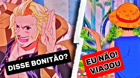 ONE PIECE momentos engraçados ELE DISSE BONITÃO Um mal entendido