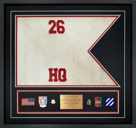 Gallery Framed Guidon Examples Framed Guidons