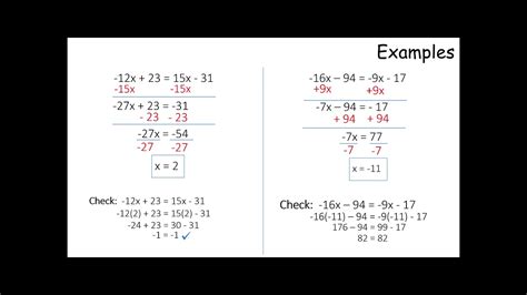 Algebra I Lesson 5 Solving Multi Step Equations 3 Youtube