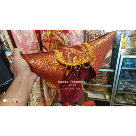 Jual Tanduk Minang Bundo Kanduang Topi Adat Padang Shopee Indonesia