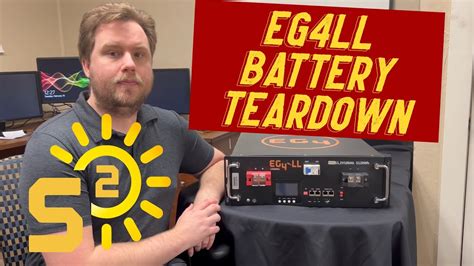 EG4 LL 48v 100ah Battery Basic Teardown YouTube