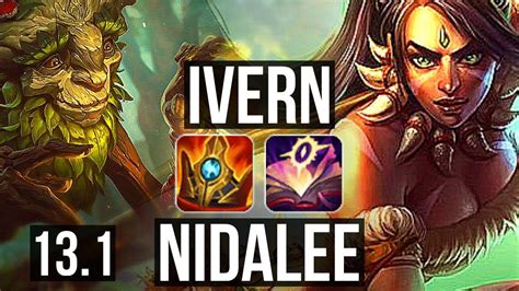 Ivern Vs Nidalee Jng Rank Ivern M Mastery Games