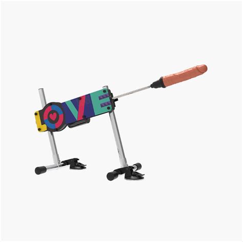 Love Thrusting And Vibrating Remote Controlled Sex Machine