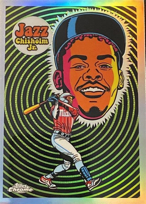 Jazz Chisholm Jr Topps Chrome Uv Ultraviolet All Stars Price