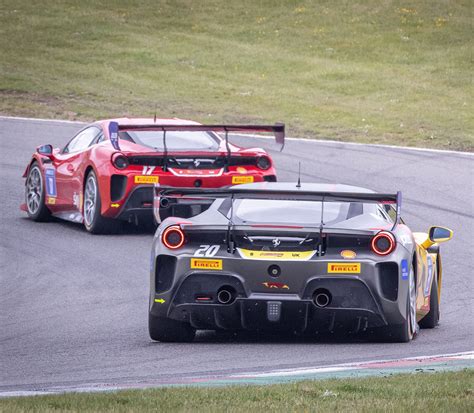 Ferrari Challenge Uk Brands Hatch 2022