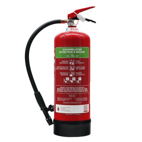 Want To Buy Fire Extinguisher Foam Fluorine Free 6l With BENOR Label