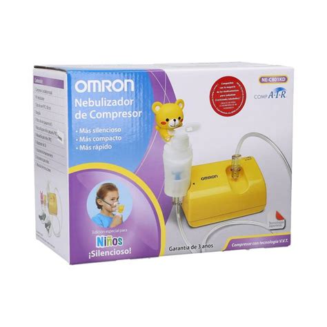 Nebulizador Pediatrico Omron Ayuda A Abrir Bronquios Ni Os