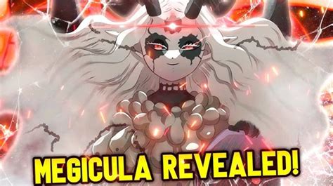 Meet Black Clovers Megicula The Highest Ranking Devil