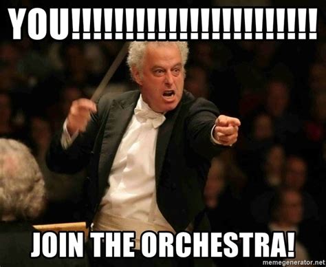 Angry Conductor - YOU!!!!!!!!!!!!!!!!!!!!!!! Join the orchestra! | Band ...