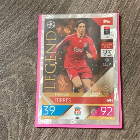 Topps Match Attax 2022 2023 Fernando Torres Legend Hobbies Toys