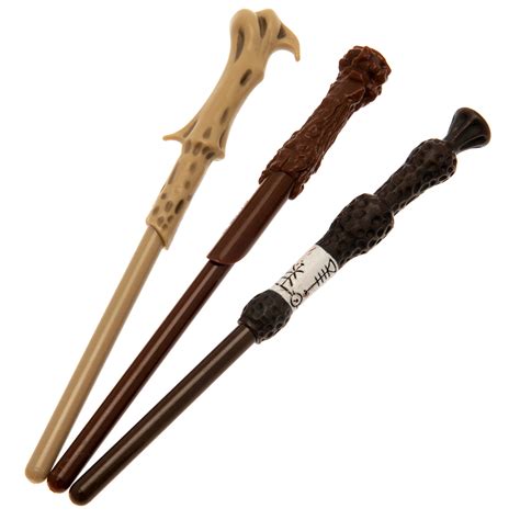 Harry Potter Triple Wand Pen Set | Taylors Merchandise