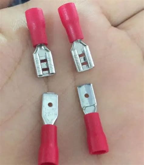 Mm Pcs Female Pcs Male Insulated Spade Wire Connector