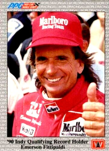 Emerson Fittipaldi All World Ppg Indy Car Series Card Ebay