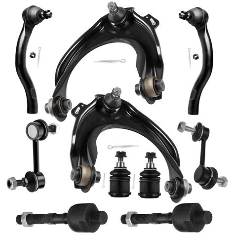 SCITOO 10pcs Front Suspension Kit Upper Control Arm And Ball Joint Sway