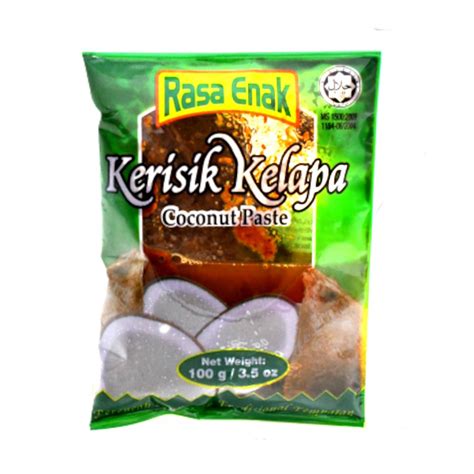 Rasa Enak Coconut Paste Kerisik Kelapa 100g มะพราวแตก Shopee Thailand