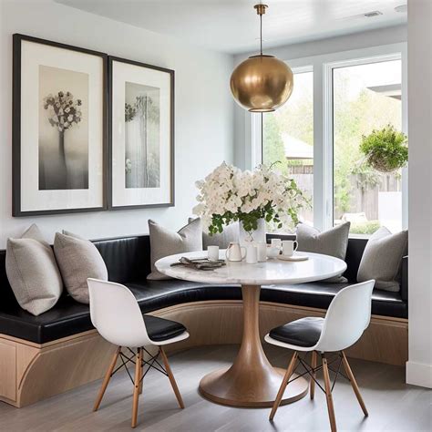 creating  cozy corner  modern kitchen nook ideas  images
