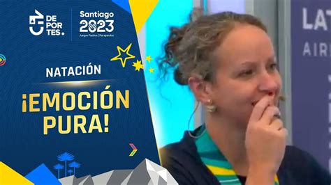 SE EMOCIONÓ Así reaccionó Kristel Köbrich al ver su histórica plata en