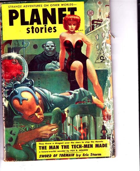 Planet Stories Magazine No Strange Adventures On Other Worlds