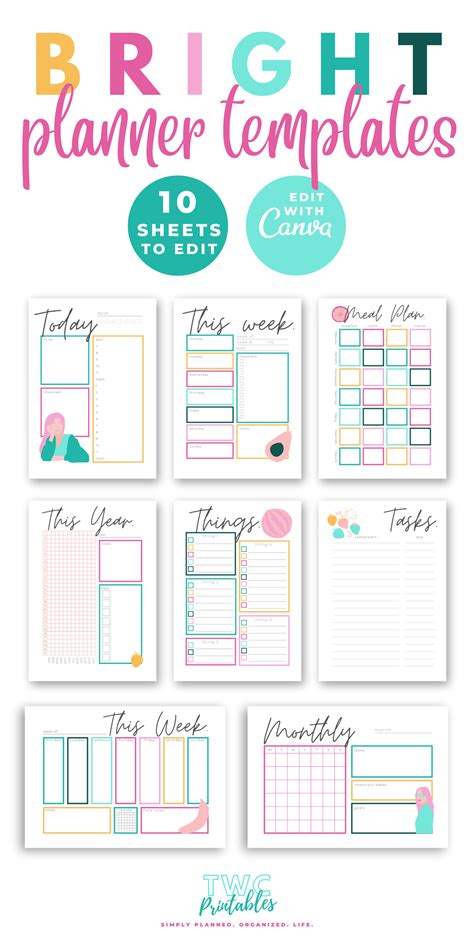 Canva Planner Templates