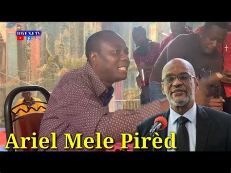 Moise Jean Charles Atake Ariel Henry Fò Se Kounya Mouvman Revolisyon